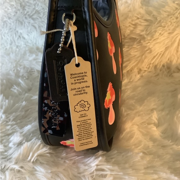 Coachtopia Leather black with mushroom Ergo bag - Picture 3 of 8